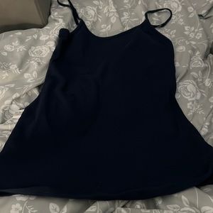 I’m selling this cute old navy dark navy blue tank top and black tank top